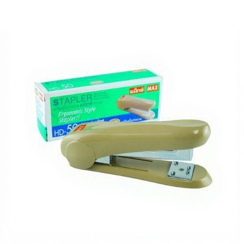 เครื่องเย็บ Max No.HD-50 สีเบจ