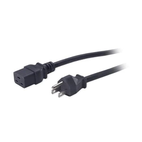 APC Power Cord, C19 to 5-15P, 2.5m, Input cable 16A (ใช้ต่อจาก UPS เข้าไฟอาคาร ใช้กับ UPS 2.2kVA - 3kVA) รุ่น AP9872