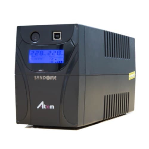 เครื่องสำรองไฟ SYNDOME รุ่น ATOM 850-LCD (850VA/360Watt)