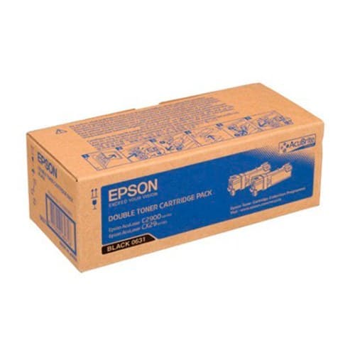 หมึกโทนเนอร์เลเซอร์ EPSON SO50631 Double Cap Black