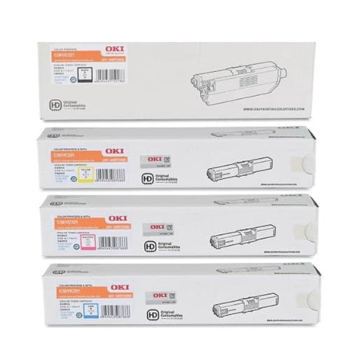 หมึกโทนเนอร์เลเซอร์ OKI C301 BK / C / M / Y