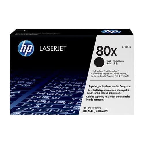 หมึกโทนเนอร์เลเซอร์ HP 80X (CF280X)