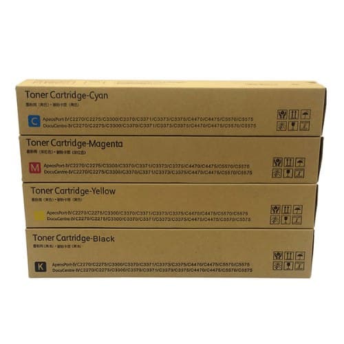 หมึกโทนเนอร์เลเซอร์ FUJIFILM CT201370 BK /  CT201371 C / CT201372 M / CT201373 Y