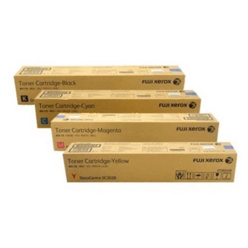 หมึกโทนเนอร์เลเซอร์ FUJIFILM CT202246 BK /  CT202247 C / CT202248 M / CT202249 Y