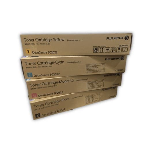 หมึกโทนเนอร์เลเซอร์ FUJIFILM CT203020 BK /  CT203021 C / CT203022 M / CT203023 Y