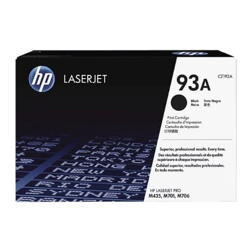 หมึกโทนเนอร์เลเซอร์ HP 93A (CZ192A)