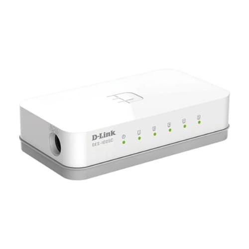 D-LINK รุ่น DES-1005C 5-Port 10/100 Mbps Unmanaged Switch