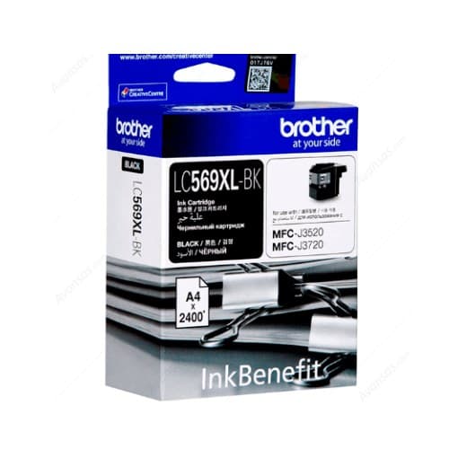 หมึกอิงค์เจ็ท BROTHER LC569XL BK