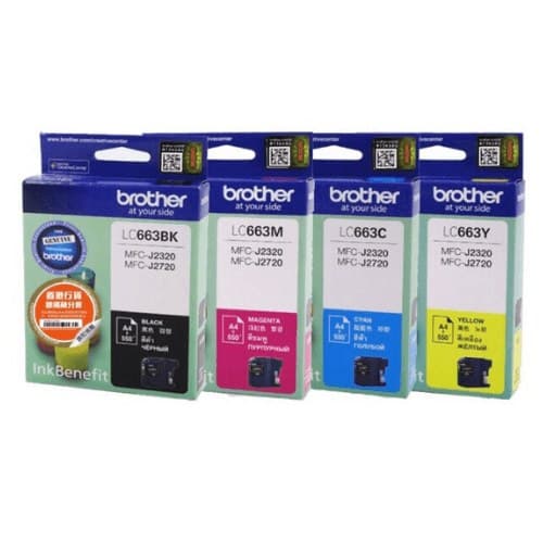 หมึกอิงค์เจ็ท BROTHER LC663