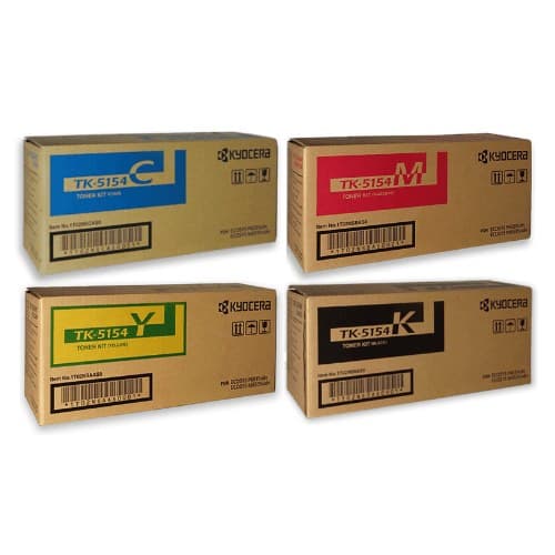 หมึกเครื่องถ่ายเอกสาร KYOCERA TK-5154 BK / C / M / Y