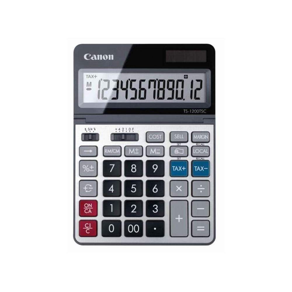 เครื่องคิดเลข CANON TS-1200TSC
