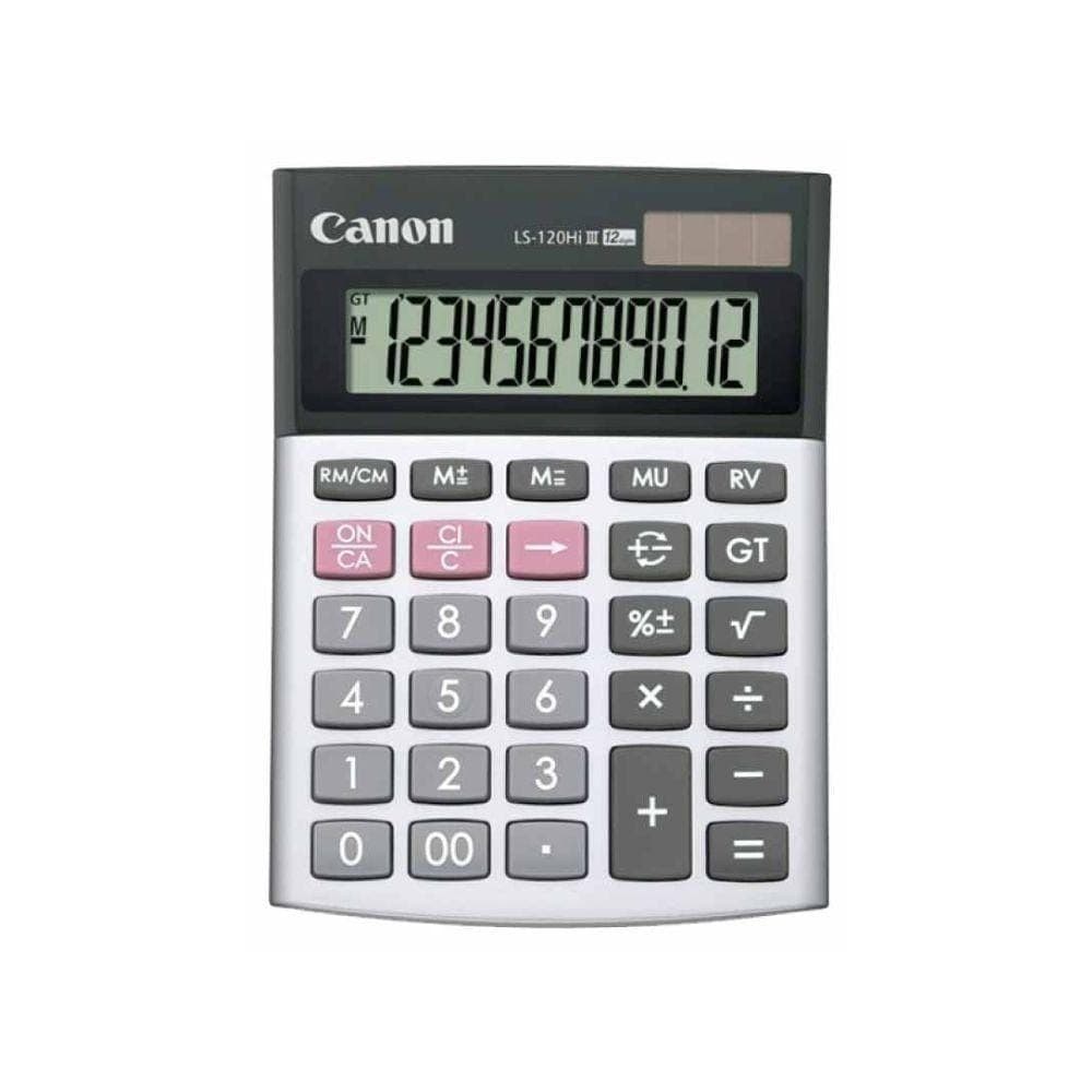 เครื่องคิดเลข CANON LS-120Hi III (GRAY)