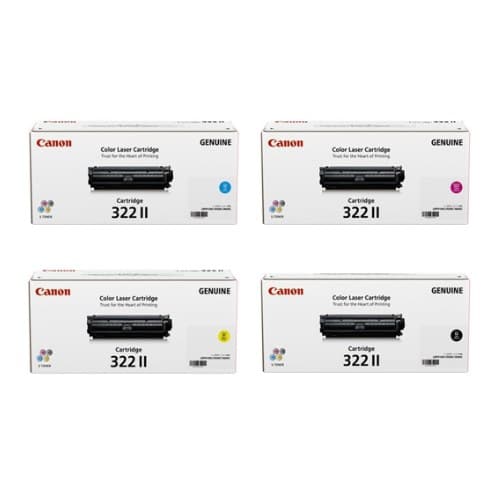 CANON CARTRIDGE 322 II BK C M Y