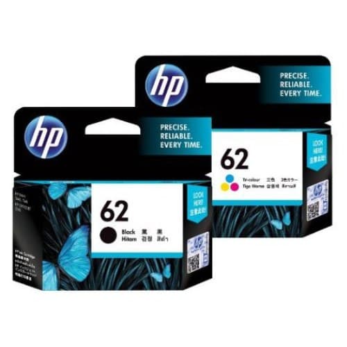 หมึกอิงค์เจ็ท HP 62 BK (C2P04AA) / HP 62 CO (C2P06AA)
