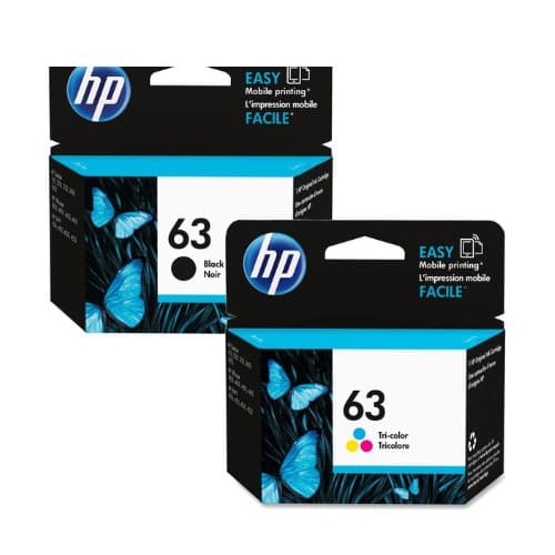 หมึกอิงค์เจ็ท HP 63 BK (F6U62AA) / HP 63 CO (F6U61AA)