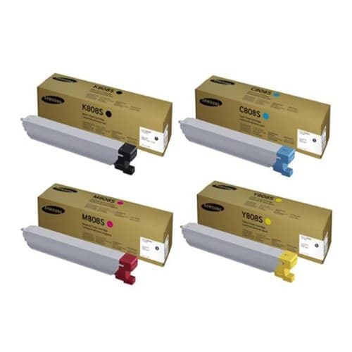 หมึกโทนเนอร์เลเซอร์ SAMSUNG CLT-K808S / CLT-C808S / CLT-M808S / CLT-Y808S