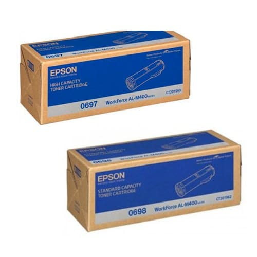 หมึกโทนเนอร์เลเซอร์ EPSON SO50697 (หมึกมาก) / SO50698 (หมึกน้อย)