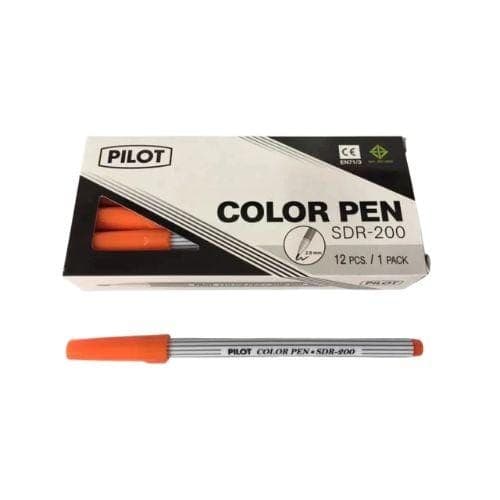 ปากกาเมจิก Pilot No.SDR-200 สีส้ม