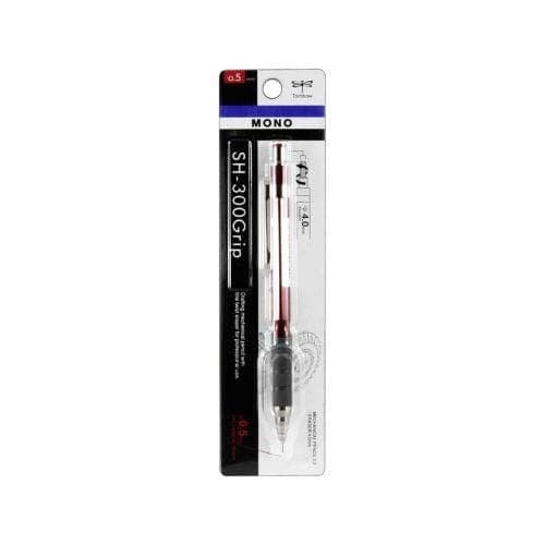 ดินสอกด Tombow SH-300Grip No.SH-GR31 สีแดงเข้ม