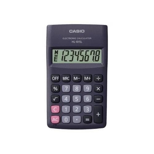 เครื่องคิดเลข CASIO HL-815L 8 หลัก