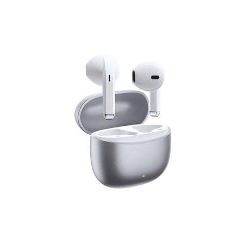 หูฟังบลูทูธ Remax Alloy Buds M6 สีเงิน