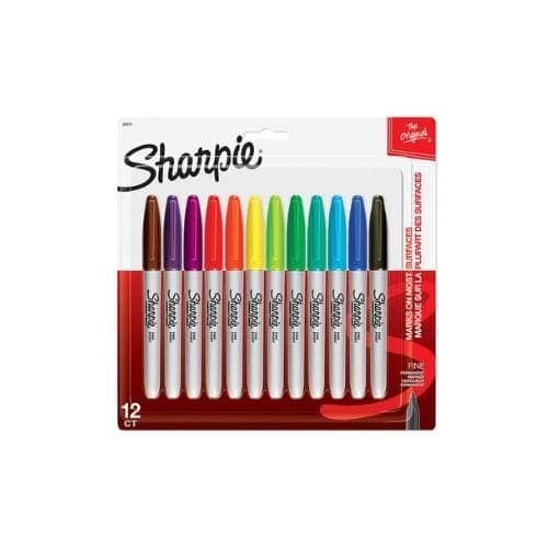 ปากกาเคมี Sharpie Fun Color 12 สี