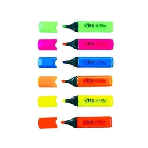 ปากกาเน้นข้อความ No.GHP562 6 สี