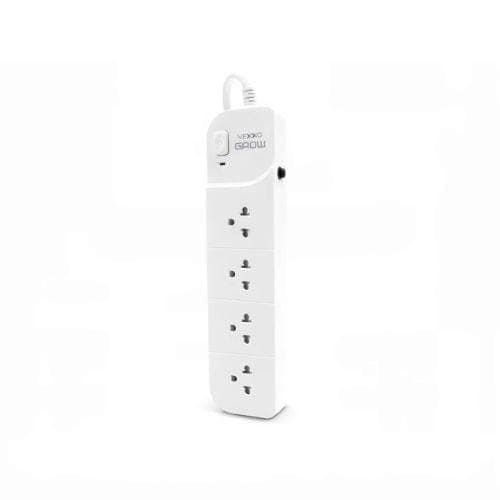 รางปลั๊กไฟ VEXXO F5STB-VG01-1401 สีขาว