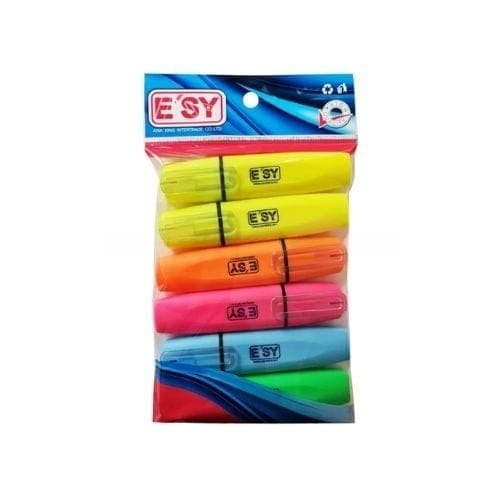 ปากกาเน้นข้อความ E'sy No.E-811 คละสี