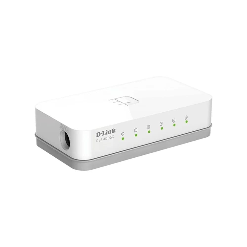 D-LINK รุ่น DES-1005C 5-Port 10/100 Mbps Unmanaged Switch
