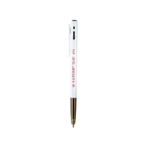 ปากกาลูกลื่น LANCER No.CLIC878