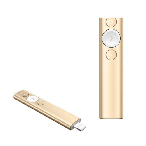 “Spotlight™ Presentation Remote gold