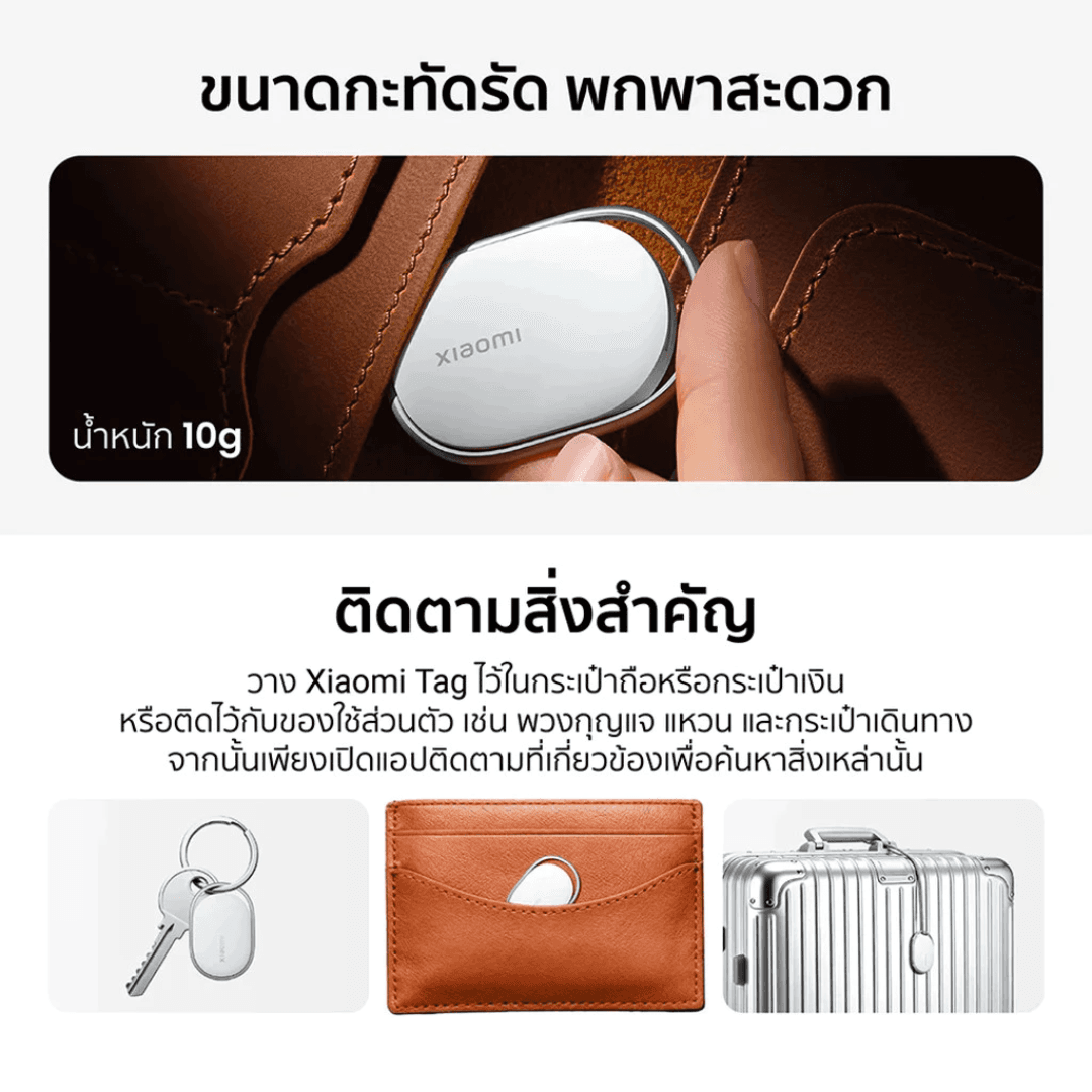เสียวหมี่ Tag แพ็ค 4 ชิ้น Xiaomi Tag 4 Pack (72748)