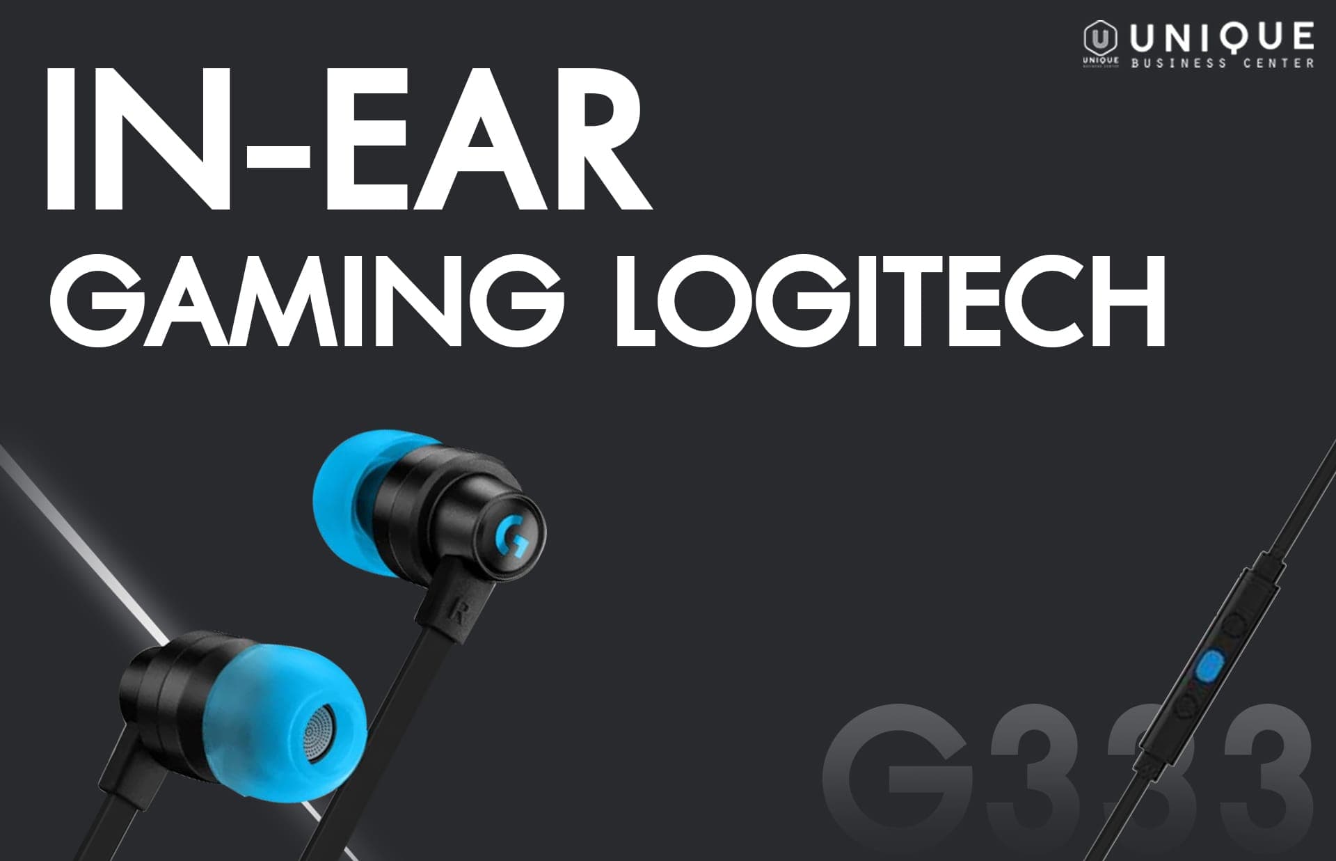 หูฟังเกมมิ่งหูฟังอินเอียร์ (In-ear) – Logitech